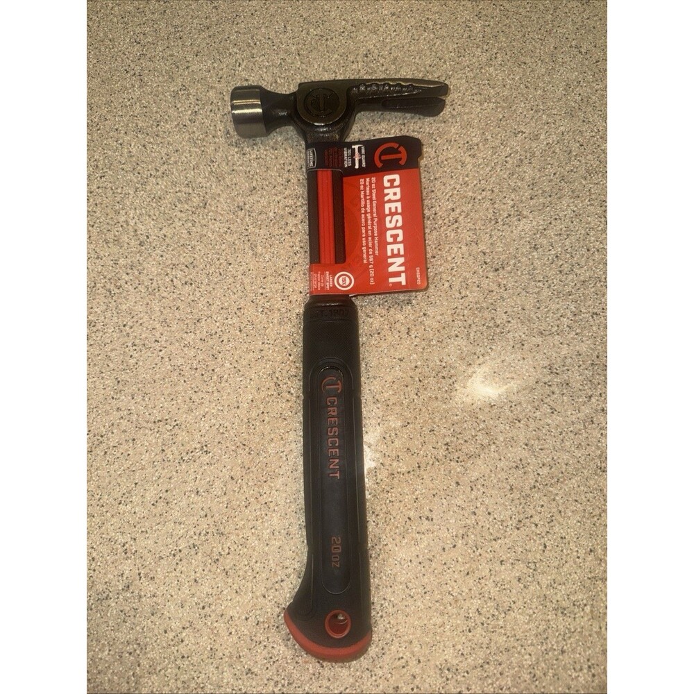 Demo Hammer 22 oz. Steel Ergonomic Handle w/ Magnetic Nail Starter Board  Bender